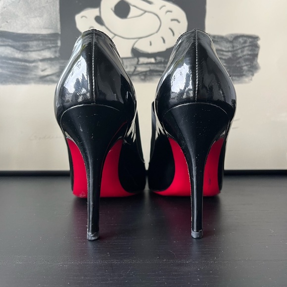 Lace Up Peep Toe Heels - Picture 4 of 6